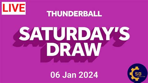 thunderball live draw today.